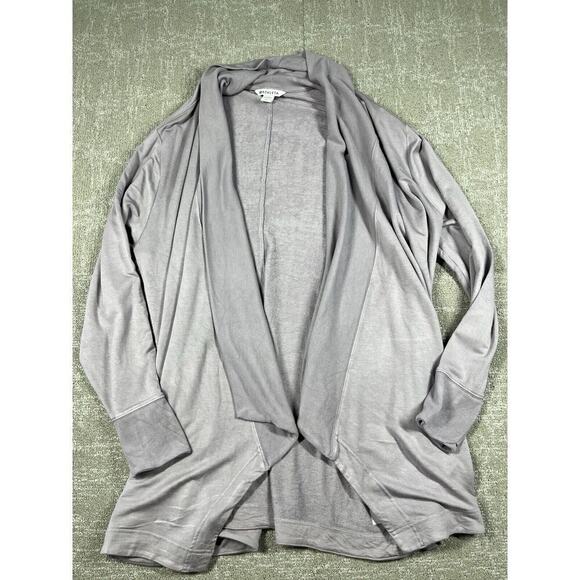 Athleta Lavender Studio Wrap Open Front Cardigan Sweater Size XL - Picture 1 of 6